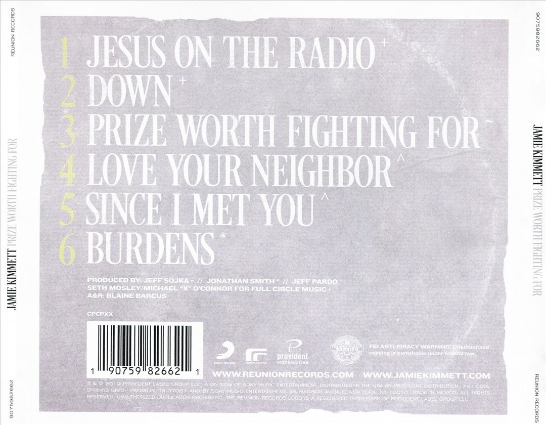 Prize Worth Fighting For cover art