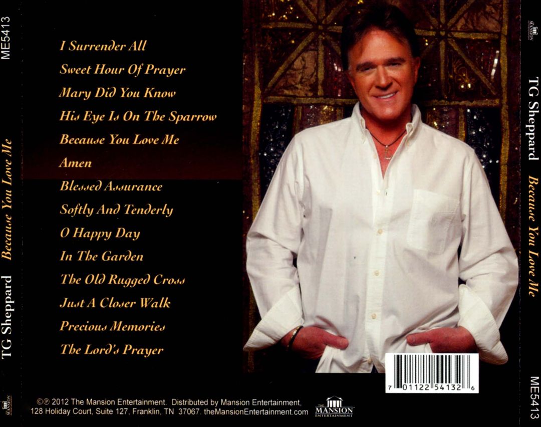 Because You Love Me cover art