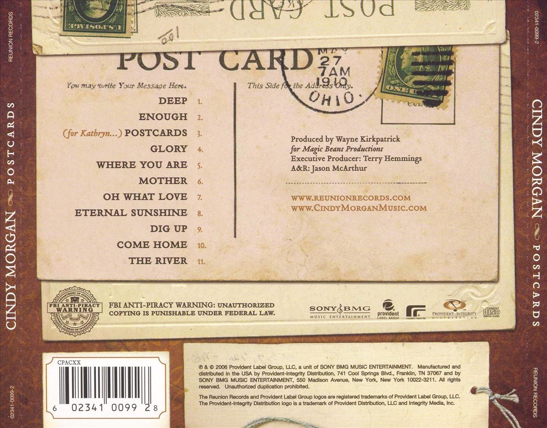 Postcards cover art