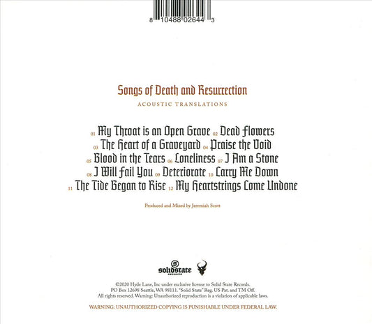 Songs of Death and Resurrection cover art