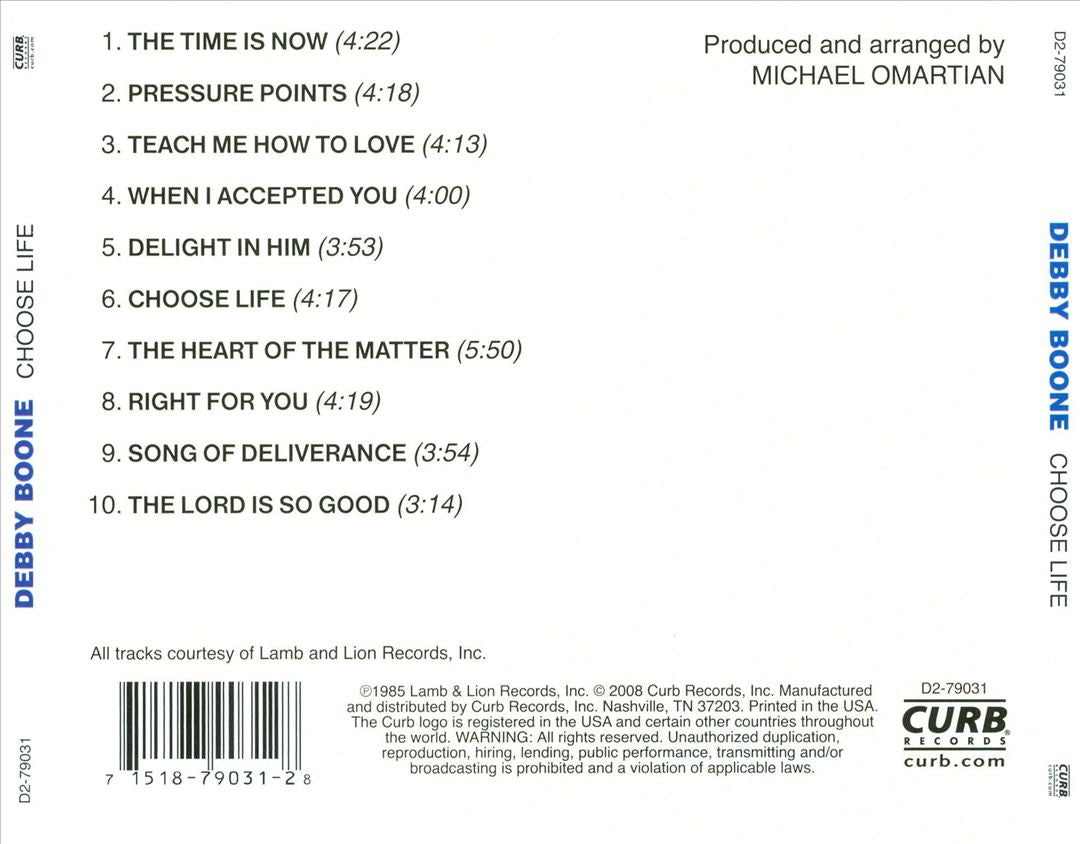 Choose Life cover art