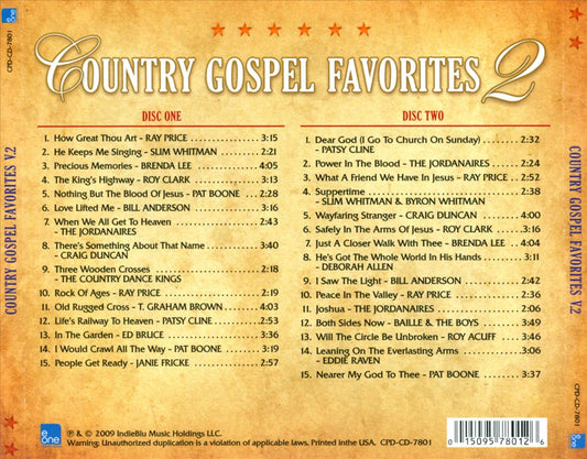 Country Gospel Favorites, Vol. 2 cover art