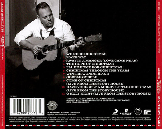 We Need Christmas cover art