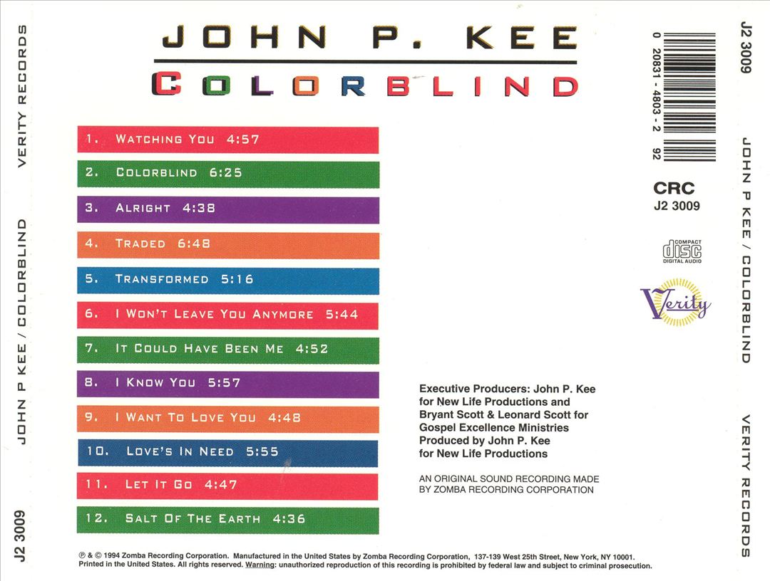 Colorblind cover art