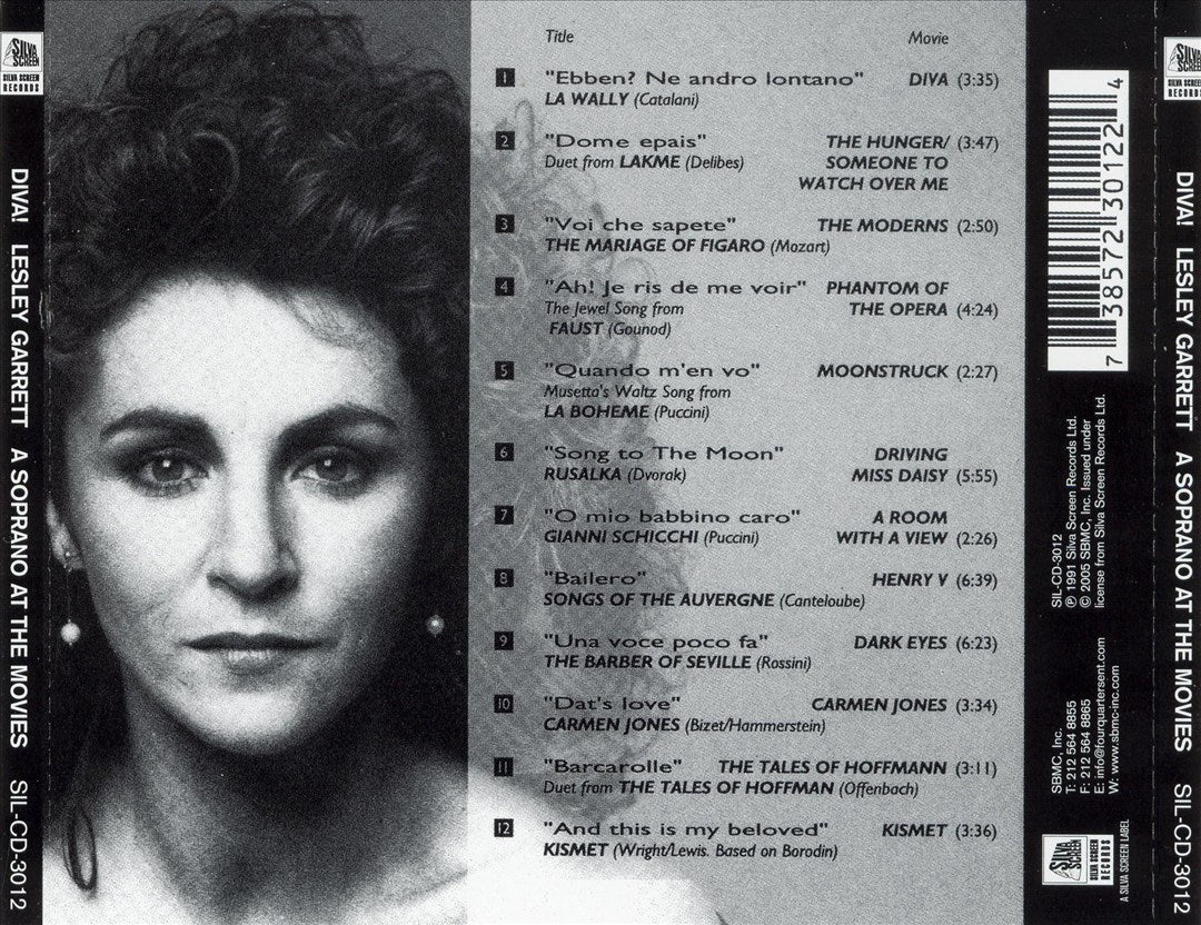 Diva! A Soprano at the Movies cover art
