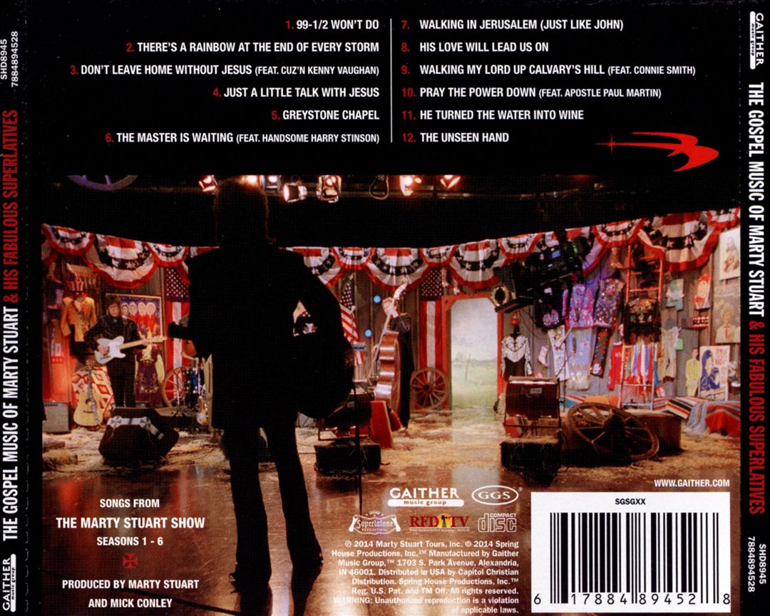 Gospel Music of Marty Stuart cover art