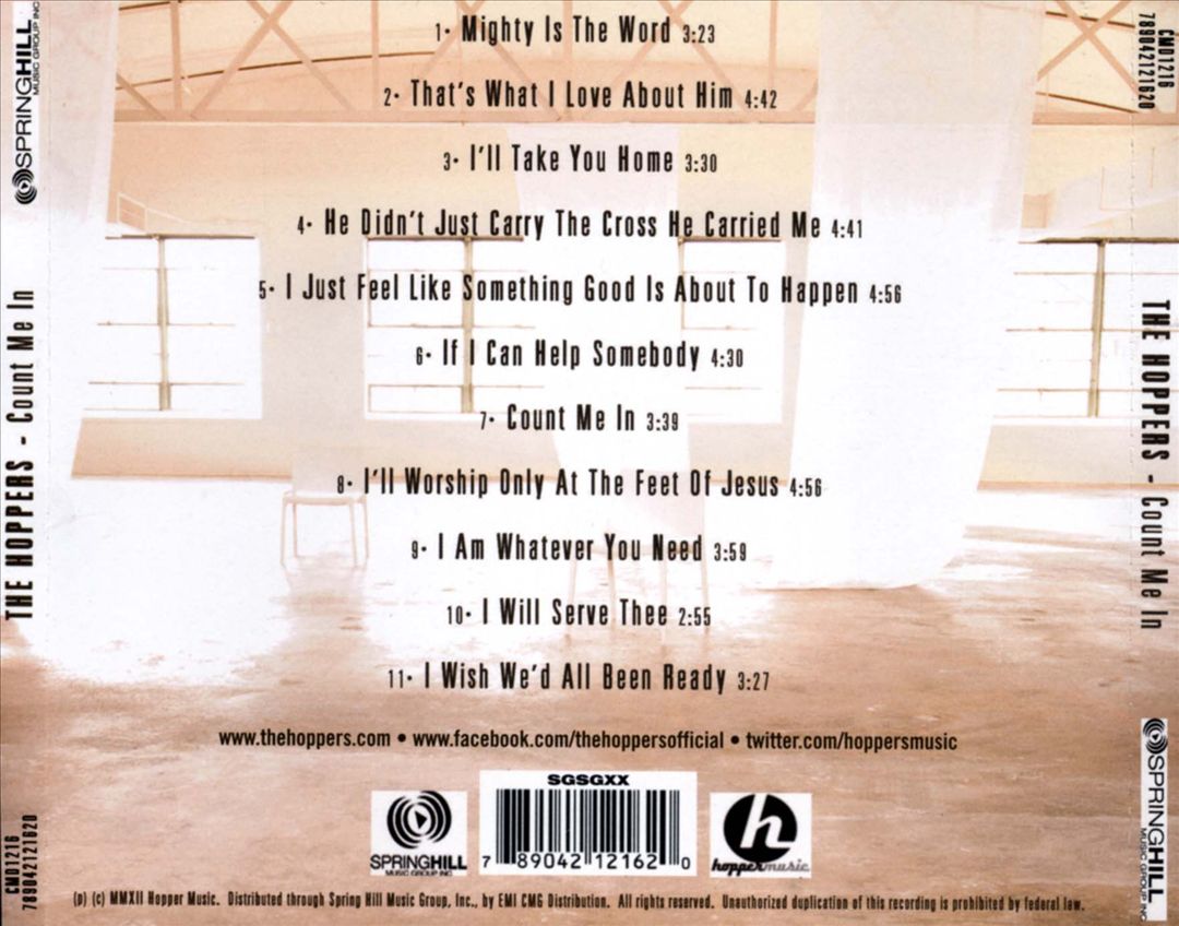 Count Me In cover art