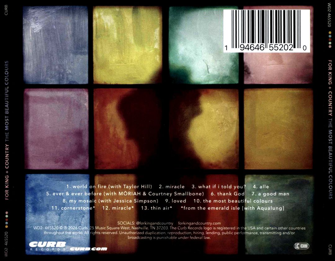 Most Beautiful Colours cover art