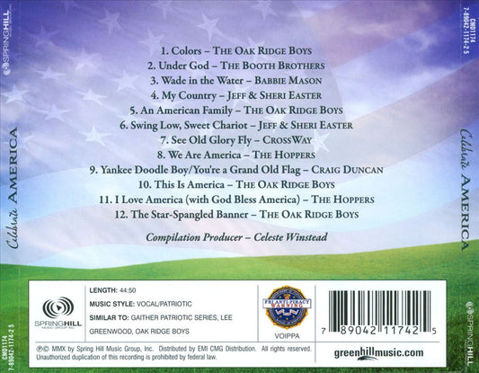 Celebrate America: Songs of Faith & Freedom cover art
