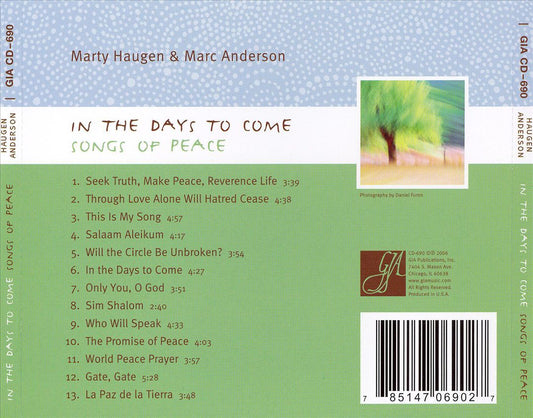 In the Days to Come: Songs of Peace cover art