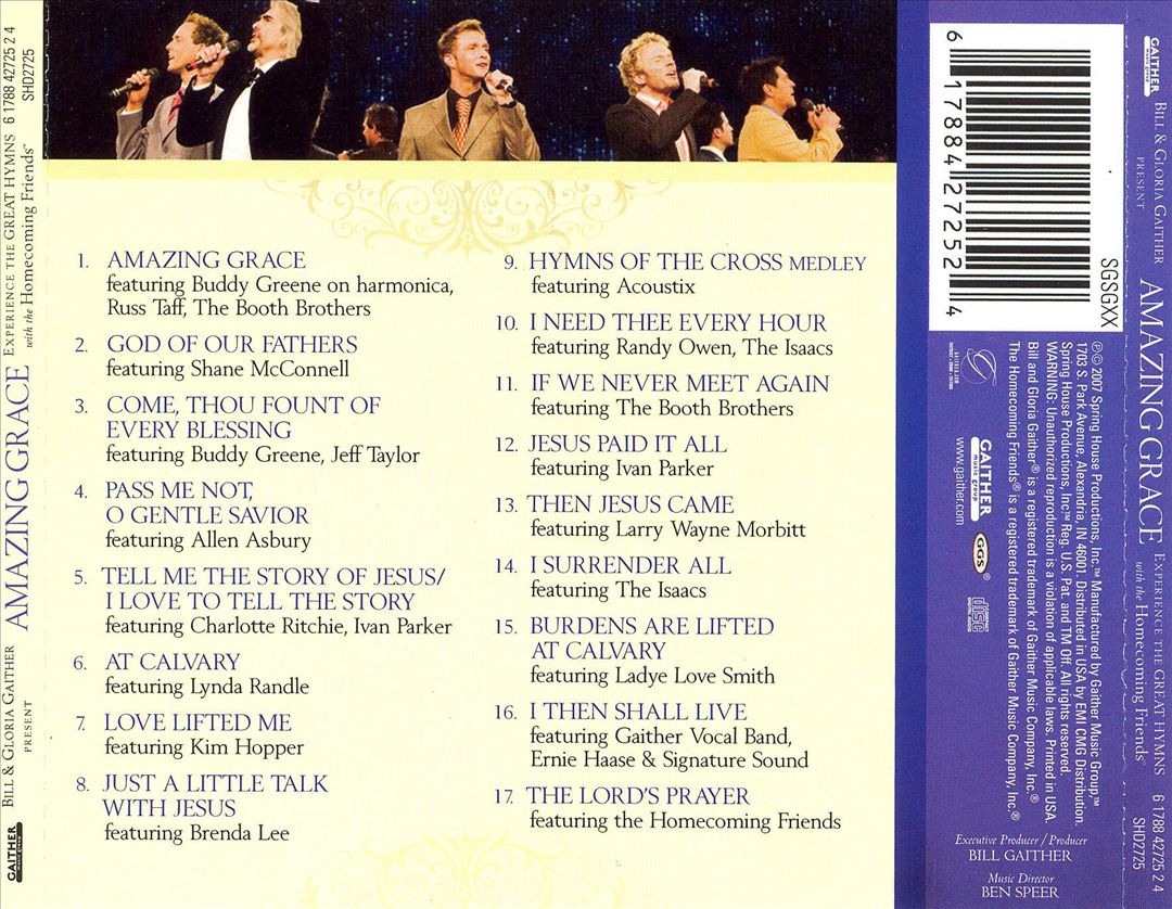 Bill & Gloria Gaither Present: Amazing Grace cover art