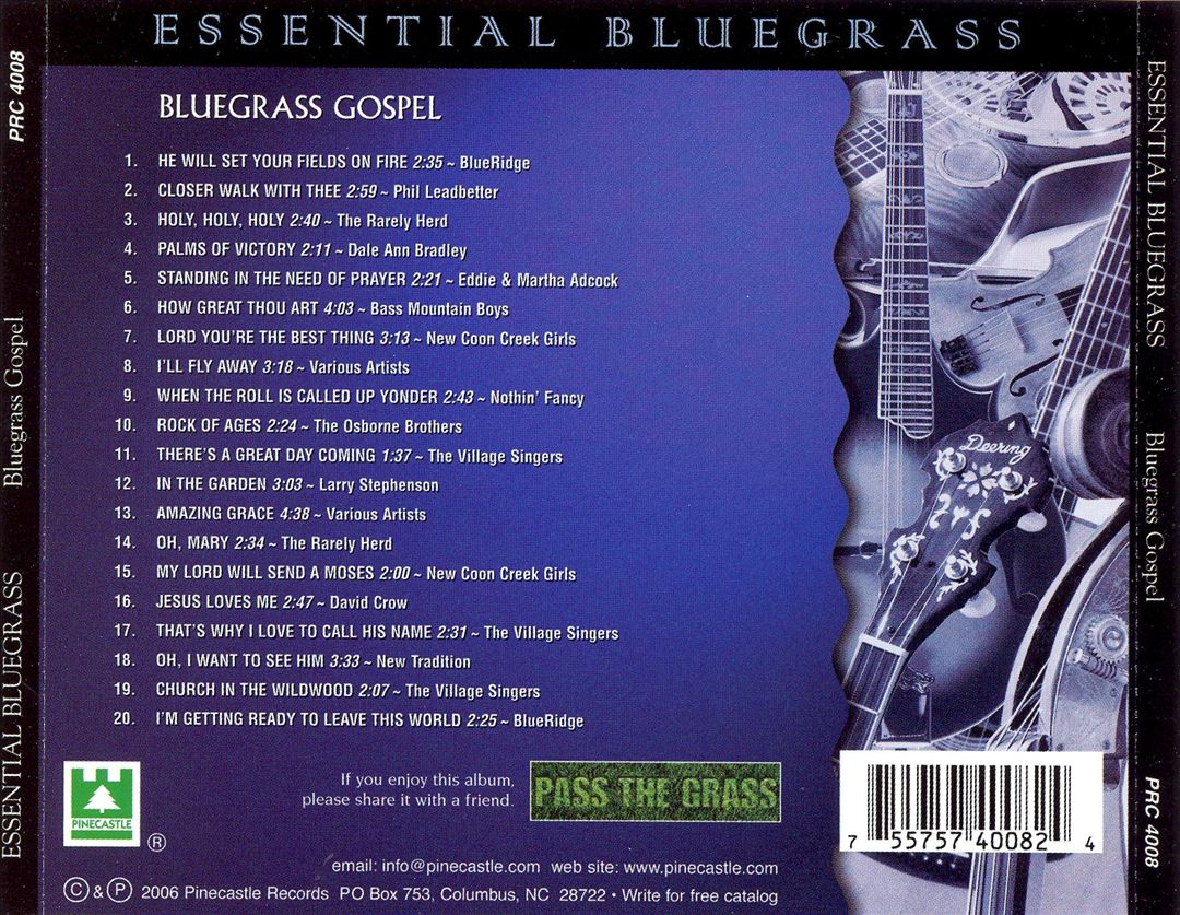 Essential Bluegrass: Bluegrass Gospel cover art