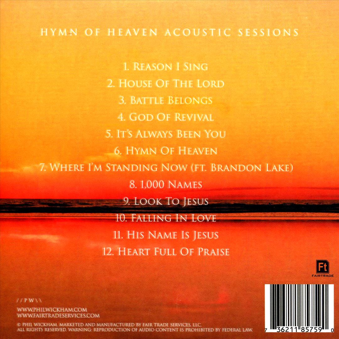 Hymn of Heaven [Acoustic] cover art
