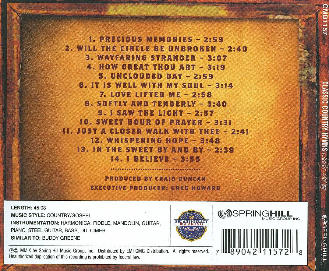 Classic Country Hymns cover art