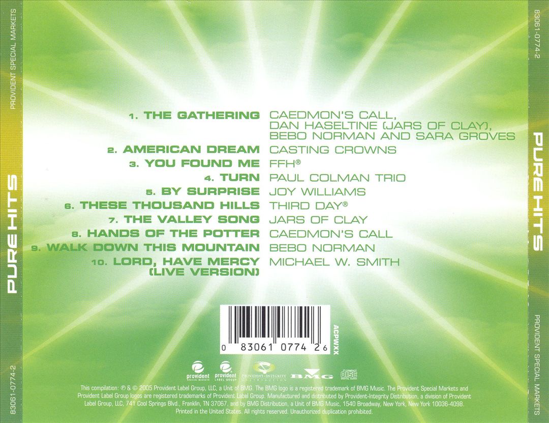 Pure Hits [Brentwood] cover art