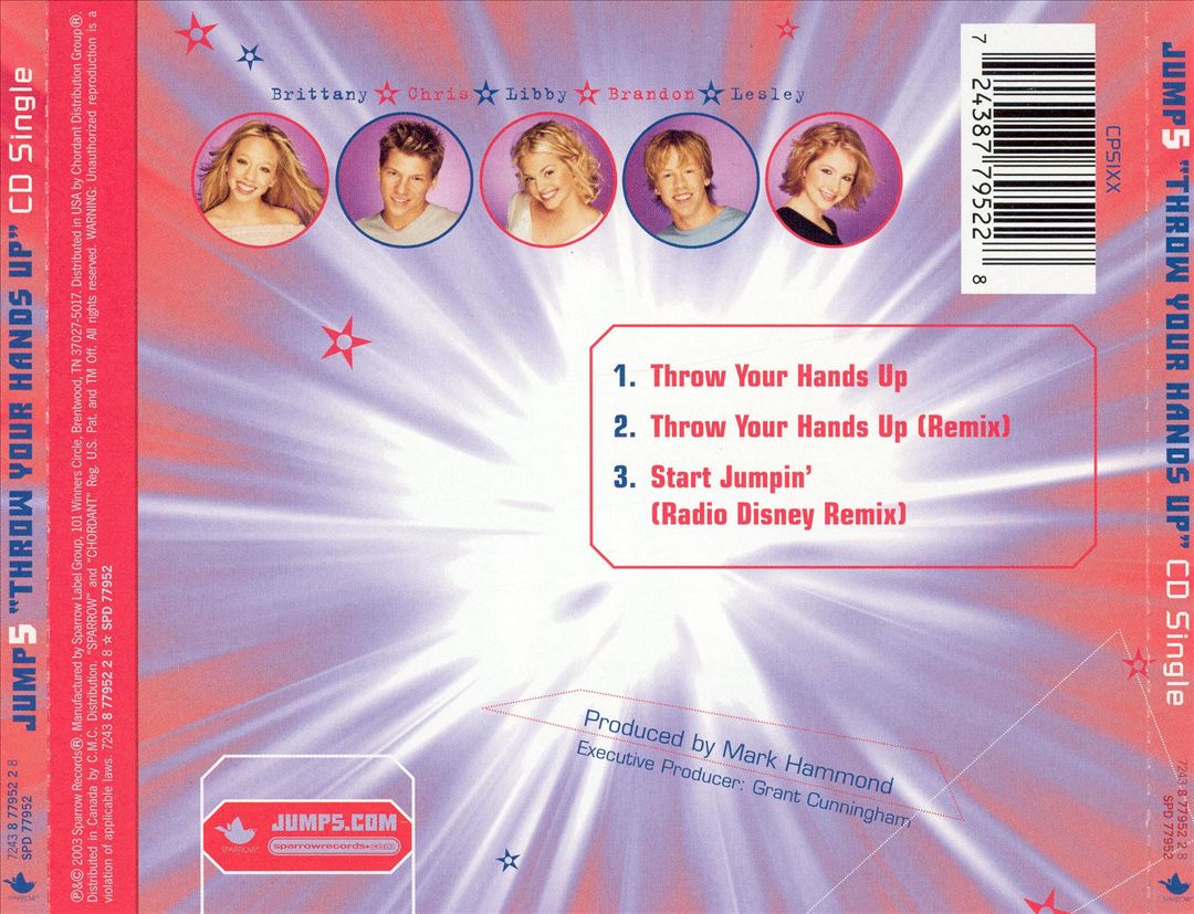 Throw Your Hands Up/Start Jumping cover art