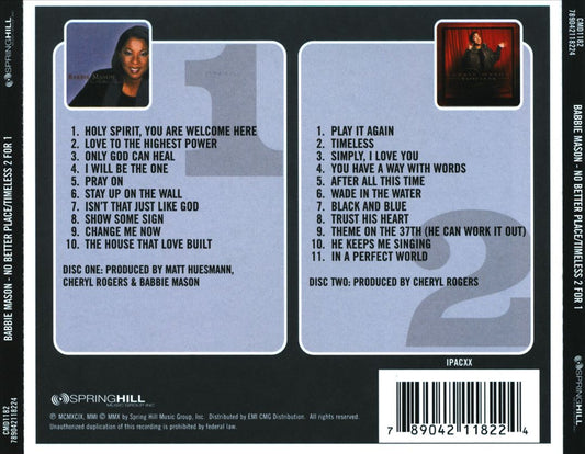 Timeless/No Better Place cover art