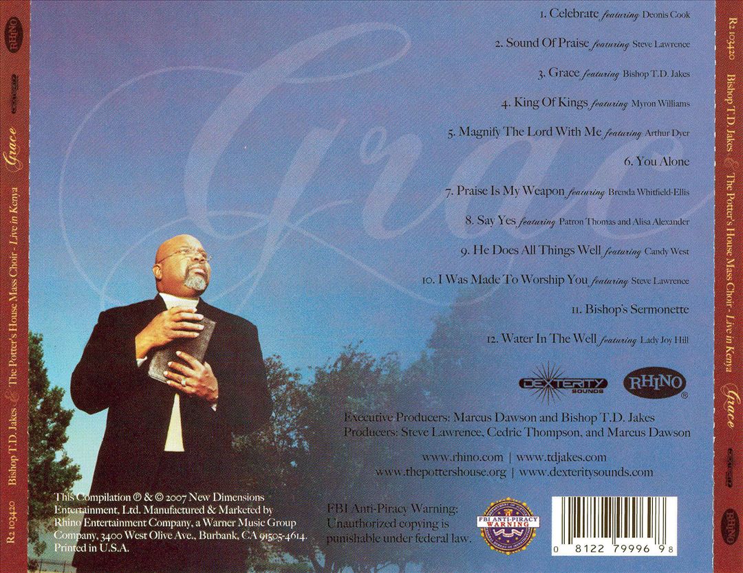 Grace: Live in Kenya cover art