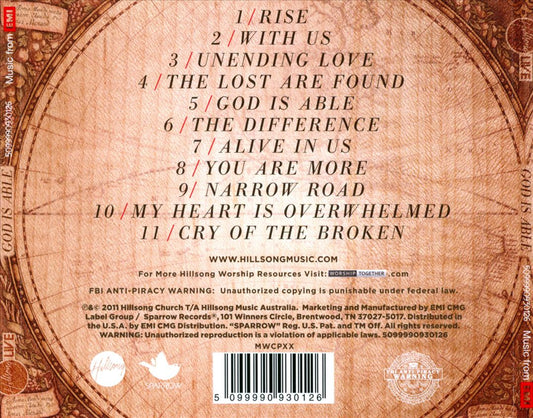 God Is Able cover art