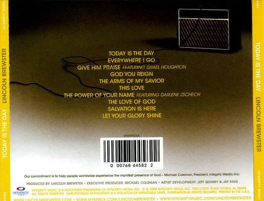 Today Is the Day cover art