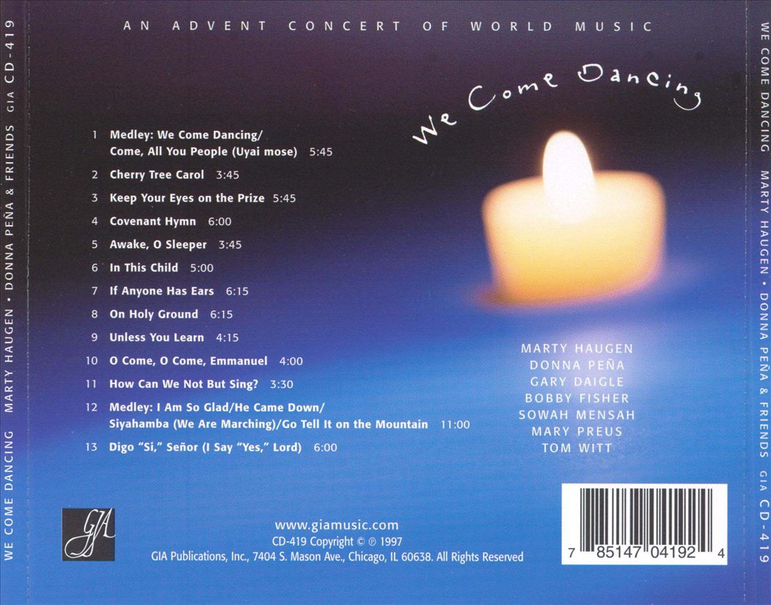 We Come Dancing cover art
