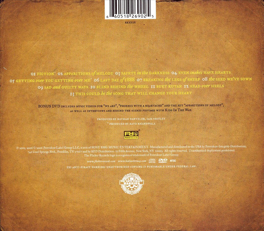 Apparitions of Melody: The Dead Letters Edition [CD/DVD] cover art