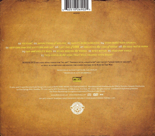 Apparitions of Melody: The Dead Letters Edition [CD/DVD] cover art