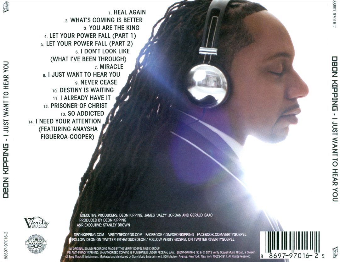 I Just Want to Hear You cover art