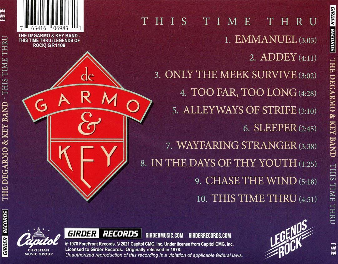 This Time Thru cover art