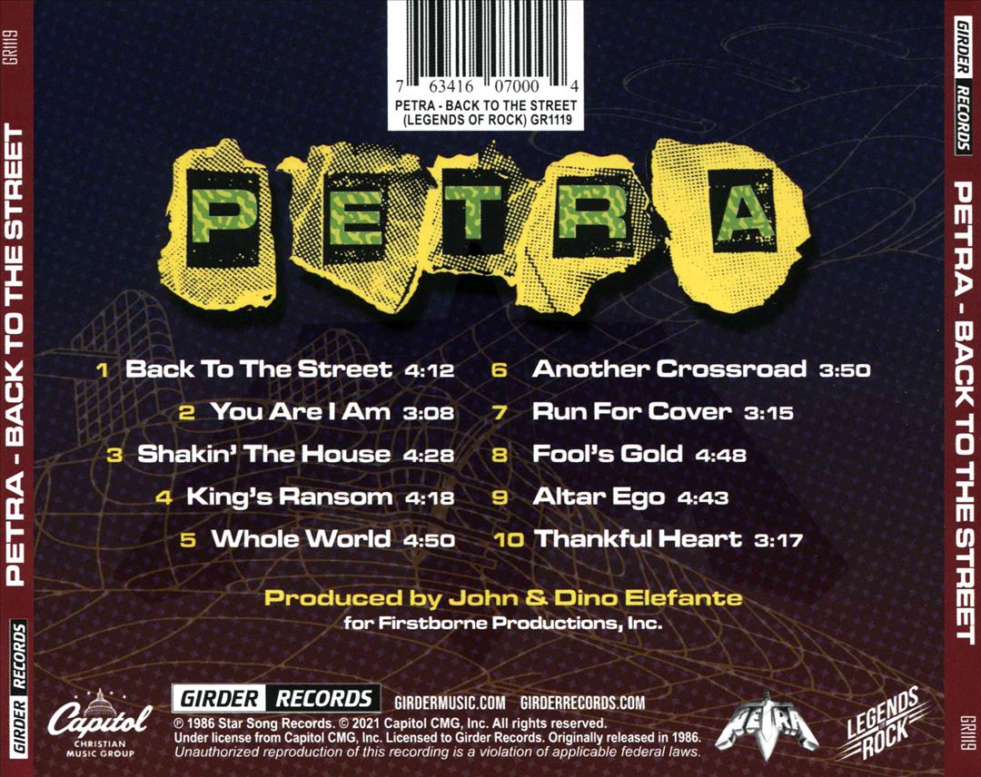 Back to the Street cover art