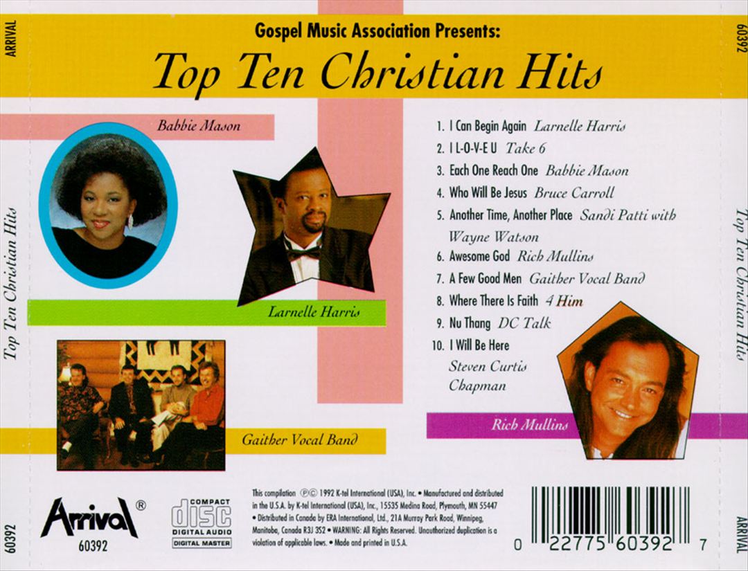 Top Ten Christian Hits cover art