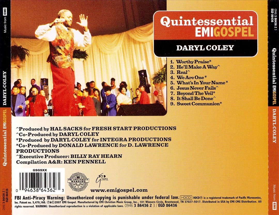 Quintessential EMI Gospel cover art