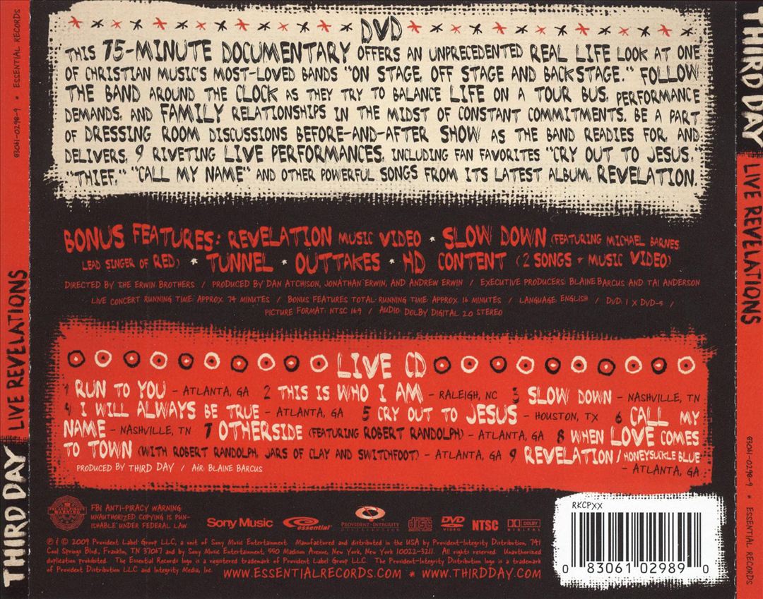 Live Revelations cover art
