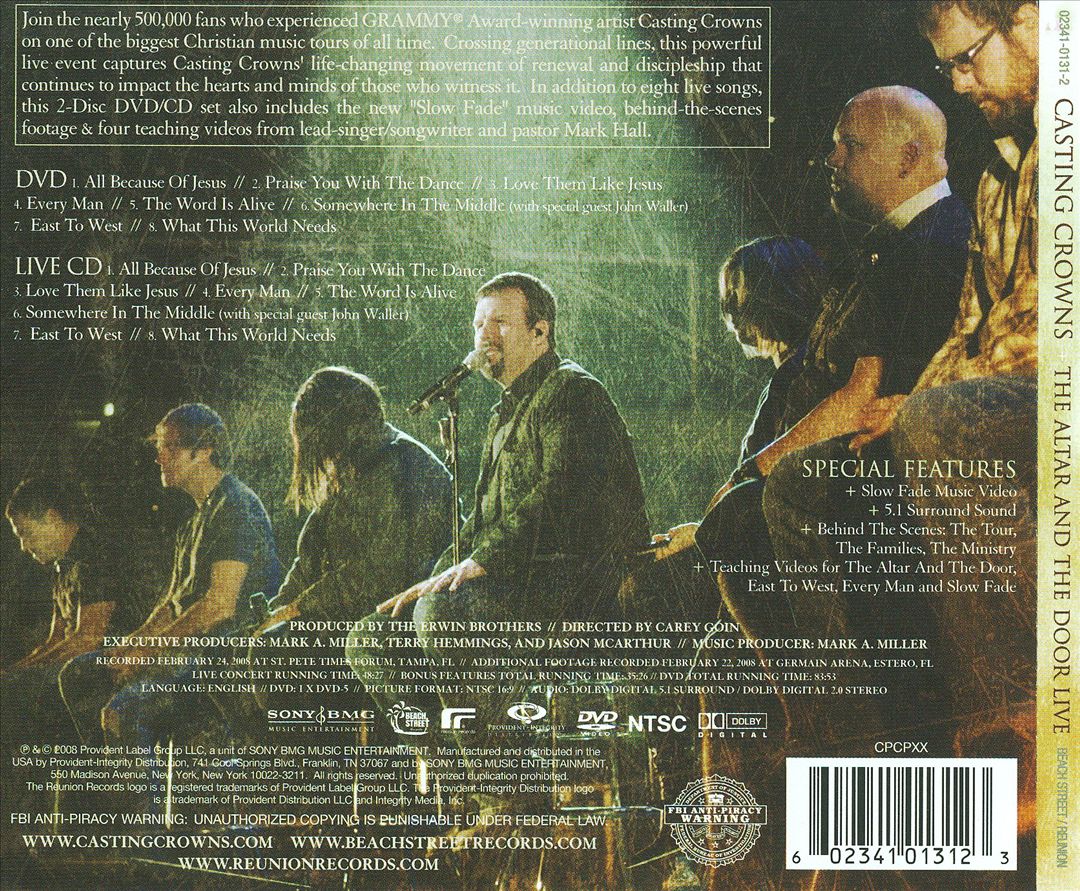 Altar and the Door Live cover art