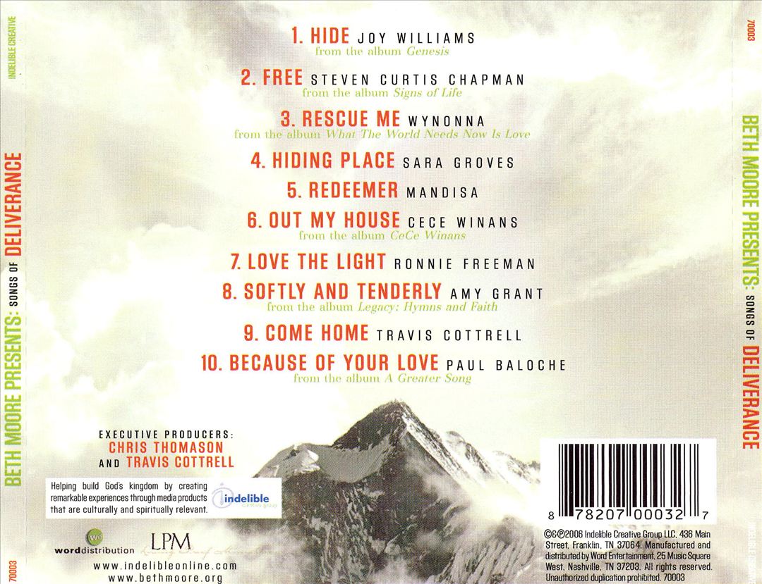 Songs of Deliverance cover art