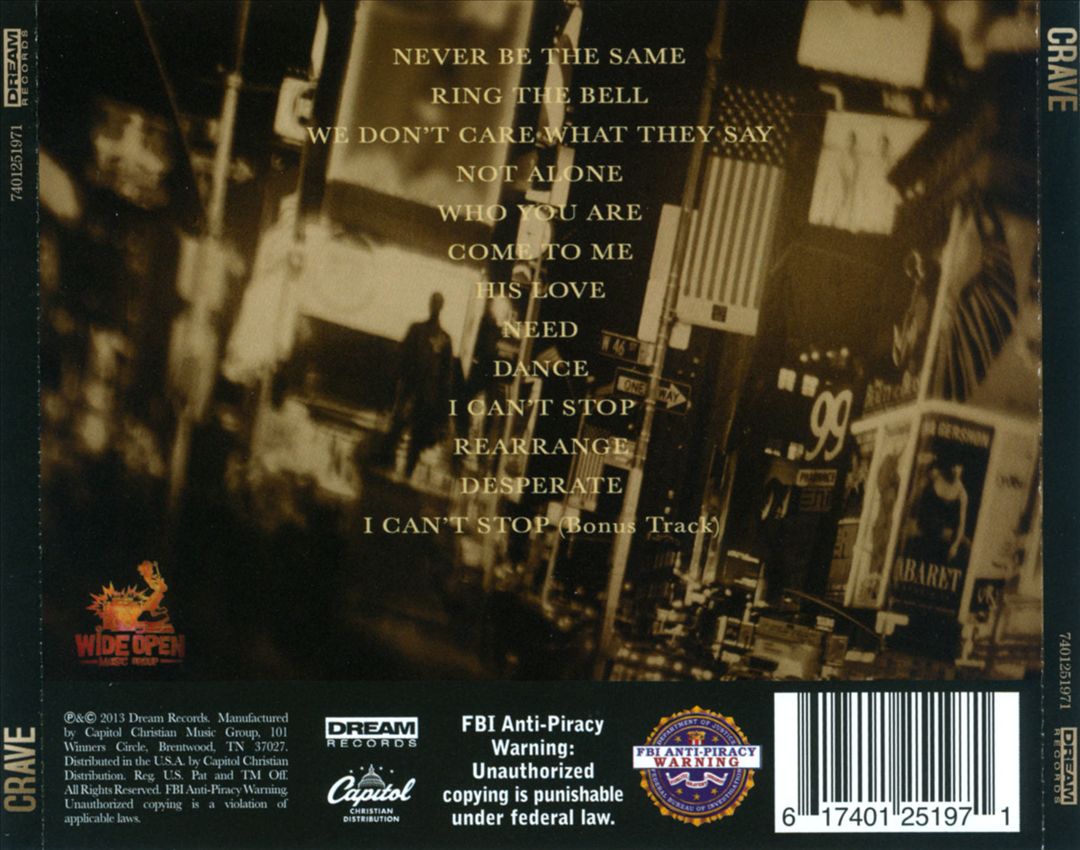 Crave cover art