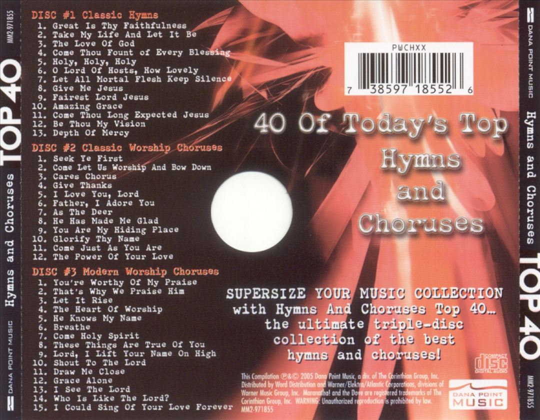 Hymns and Choruses Top 40 cover art