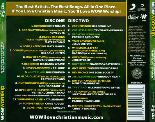 WOW Worship: Lime cover art