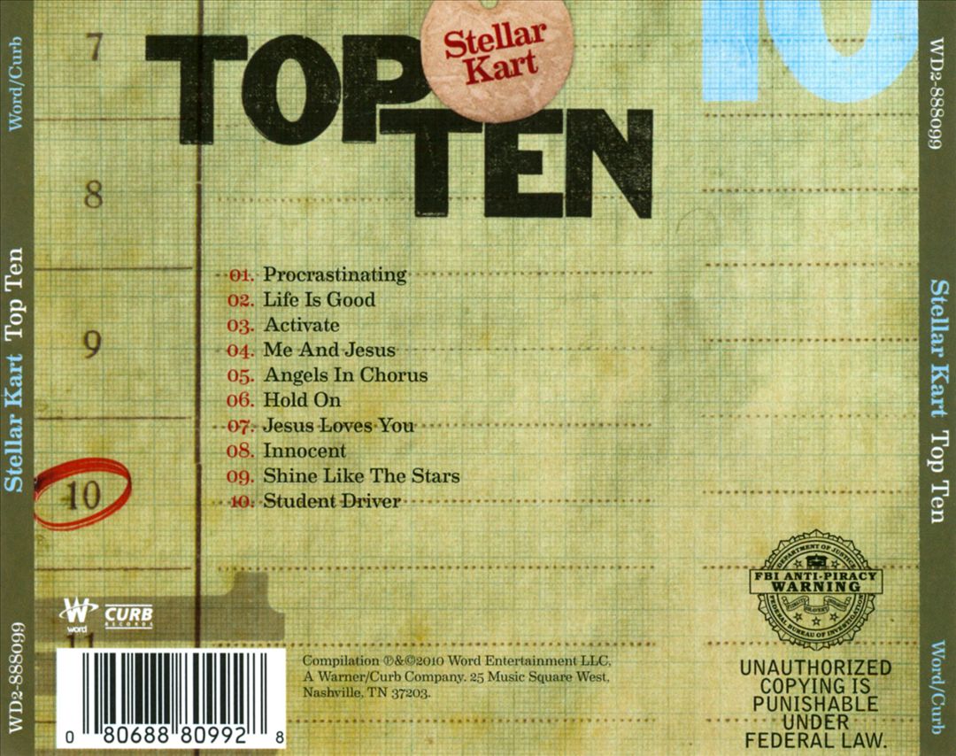 Top 10 cover art