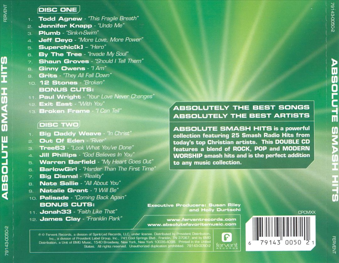 Absolute Smash Hits [#1] cover art