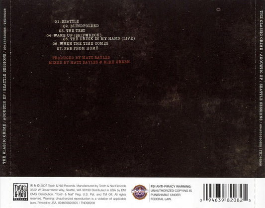 Seattle Sessions cover art