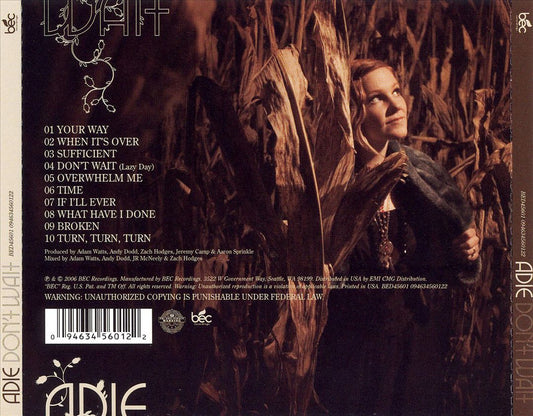 Don't Wait cover art