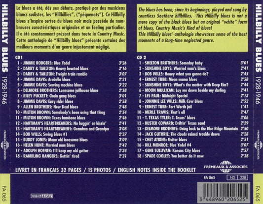 Hillbilly Blues: 1928-1946 cover art