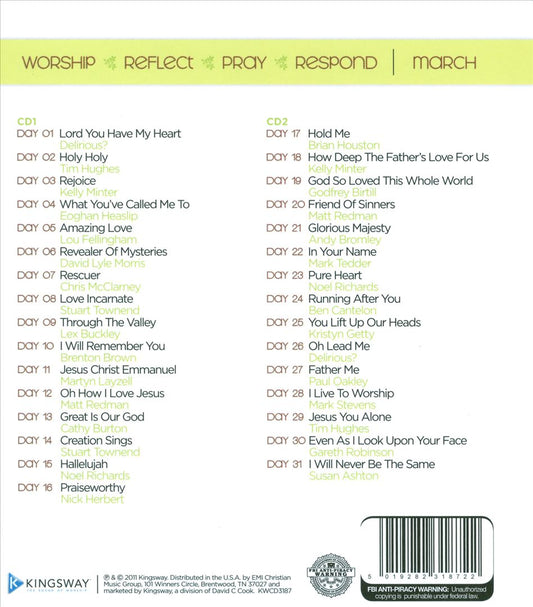 Worship Devotional - March: A Month In Word & Worship cover art