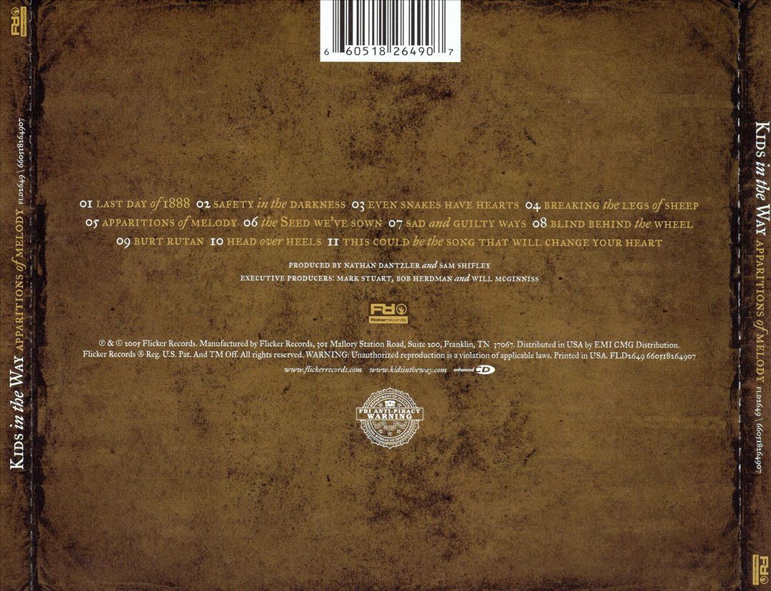 Apparitions of Melody cover art