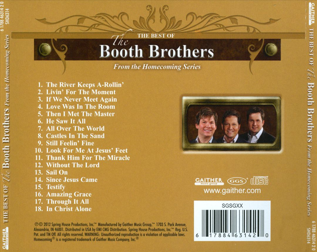 Best of the Booth Brothers cover art