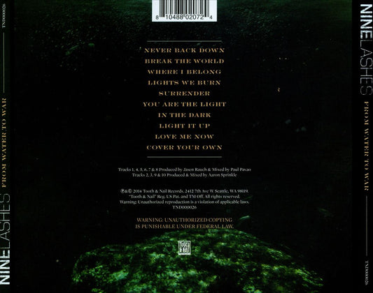 From Water to War cover art
