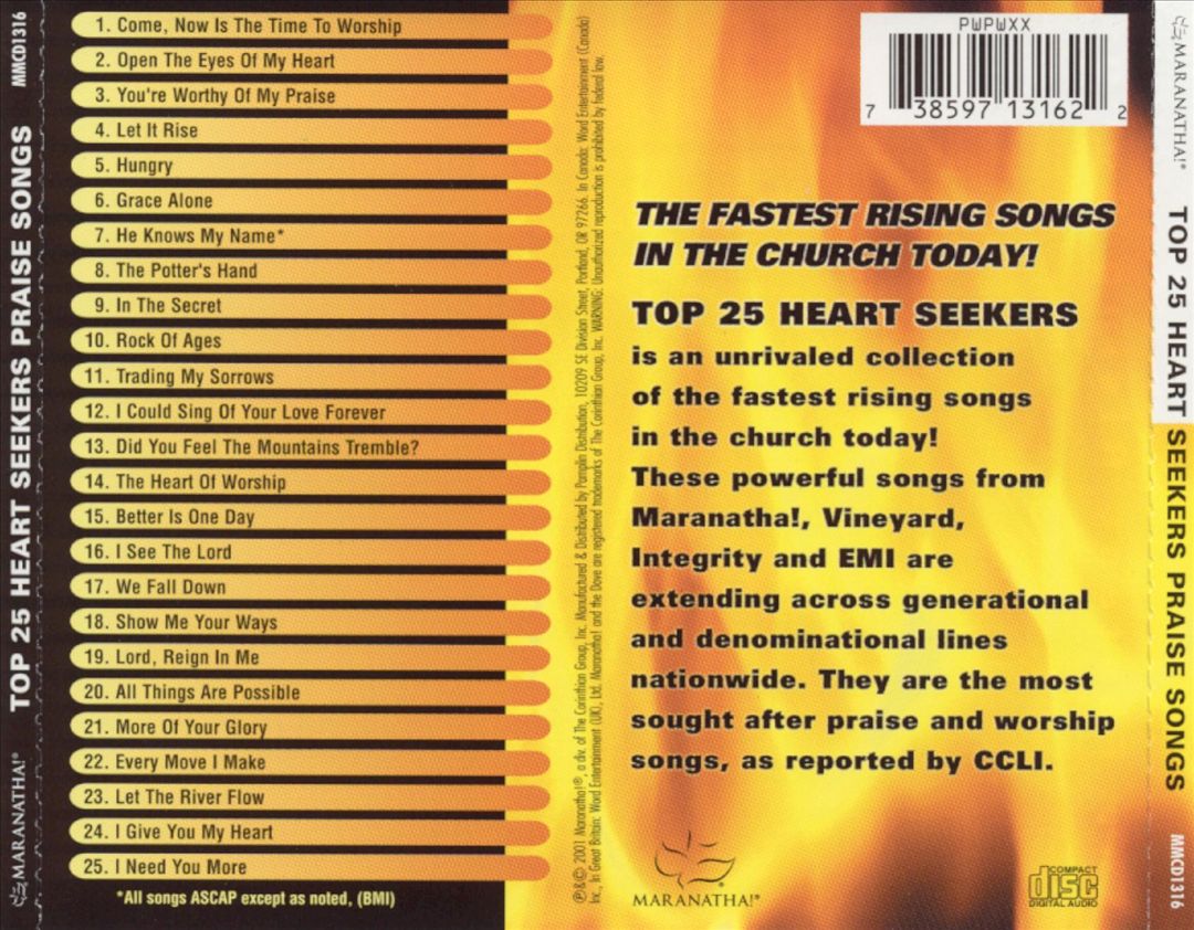 Top 25 Heart Seekers cover art