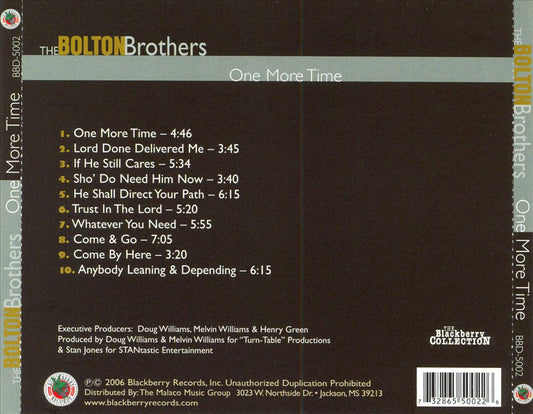 One More Time cover art