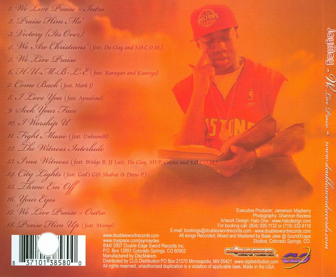 We Live Praise cover art